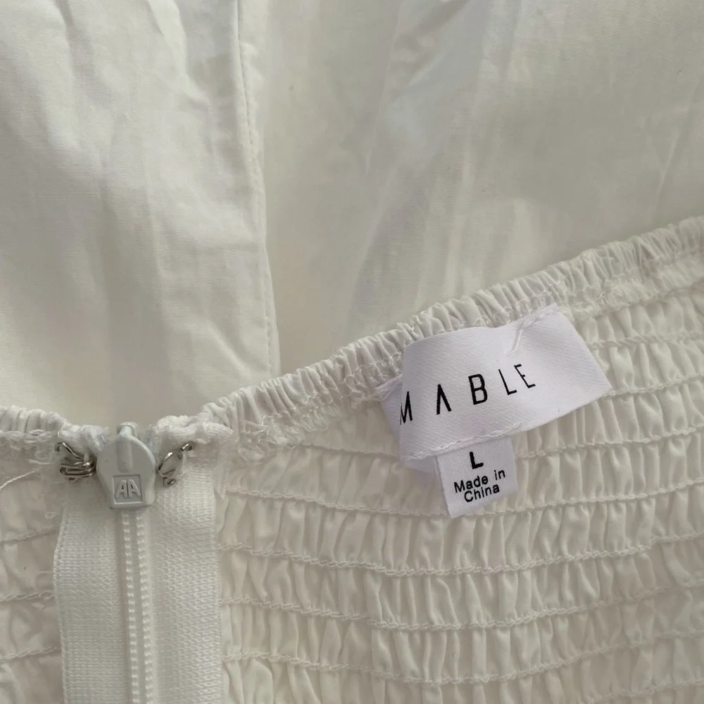 Vici White Bow Midi Dress - Picture 4 of 5